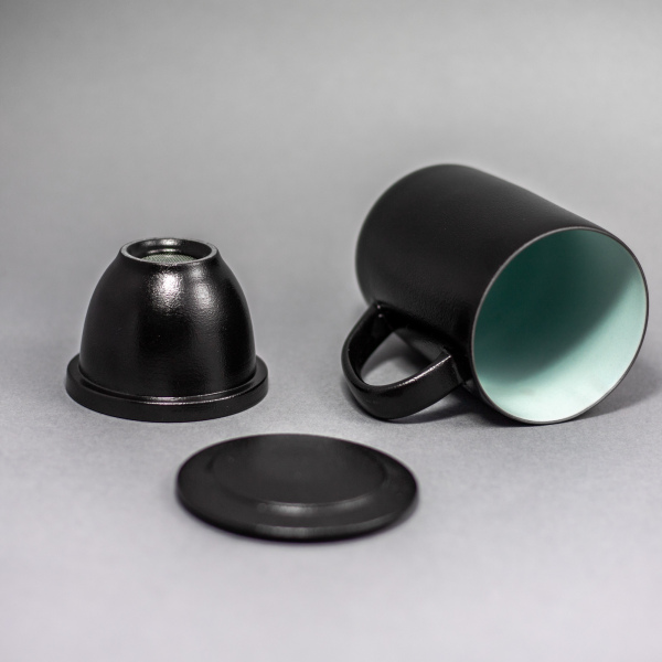 Чашка з заварником 330 мл